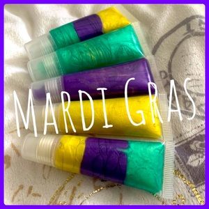 Mardi Gras lipgloss set